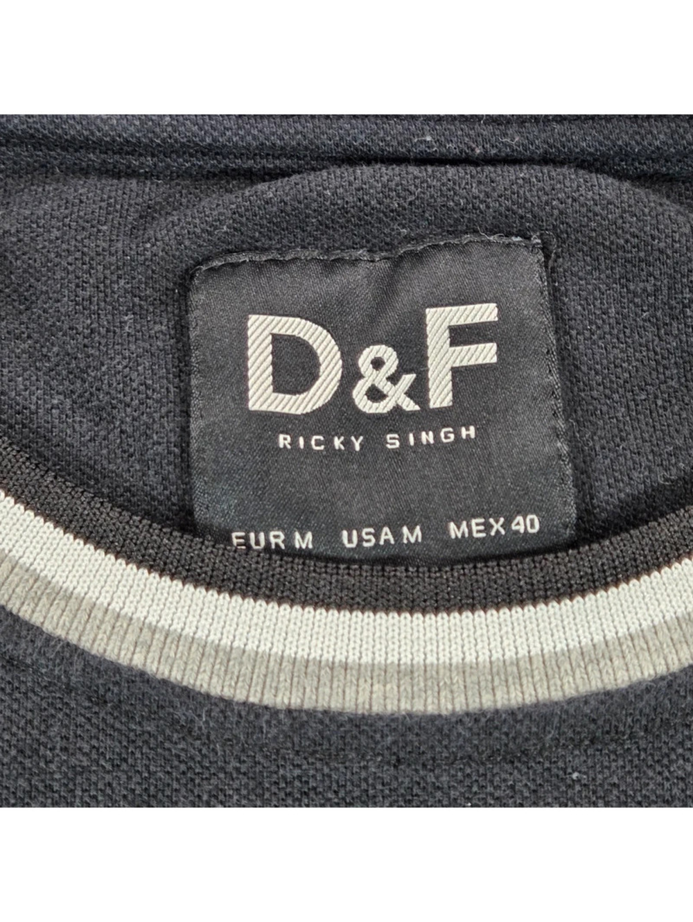 Denim & Flower Ricky Singh Men's Ringer T-Shirt - Picture 4 of 7